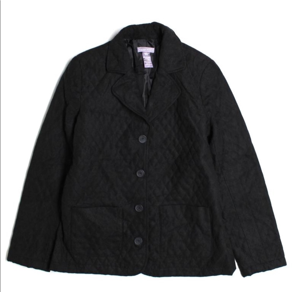 Quilted blazer jacket